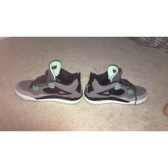 Air Jordan 4 green glow - Picture 3 of 4